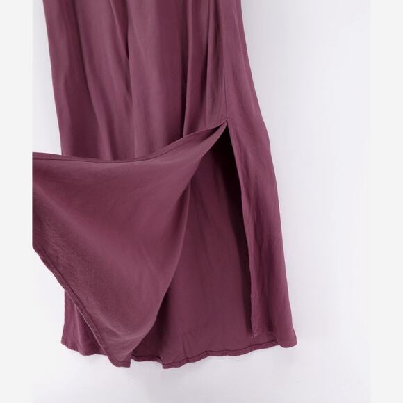 Anthropologie The Elyse Slip Dress Womens Small Purple Silky Cocktail NYE - Picture 8 of 16